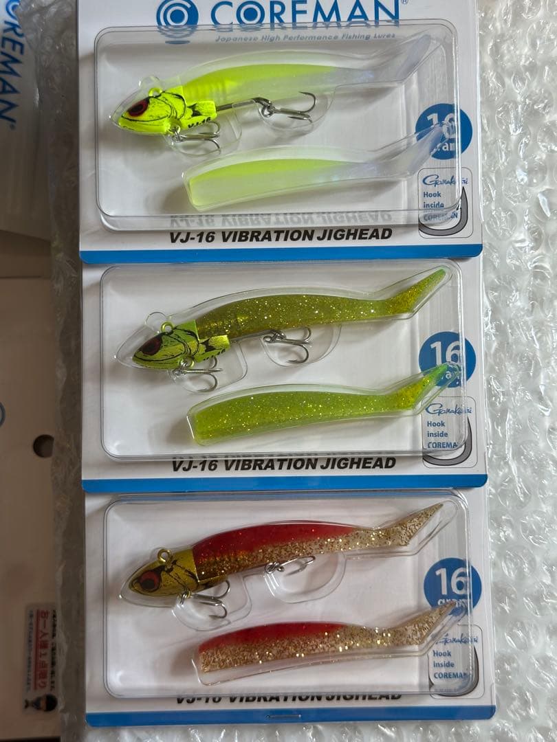 コアマンVJ16 22 28 デカカリ　アルカリ　15点