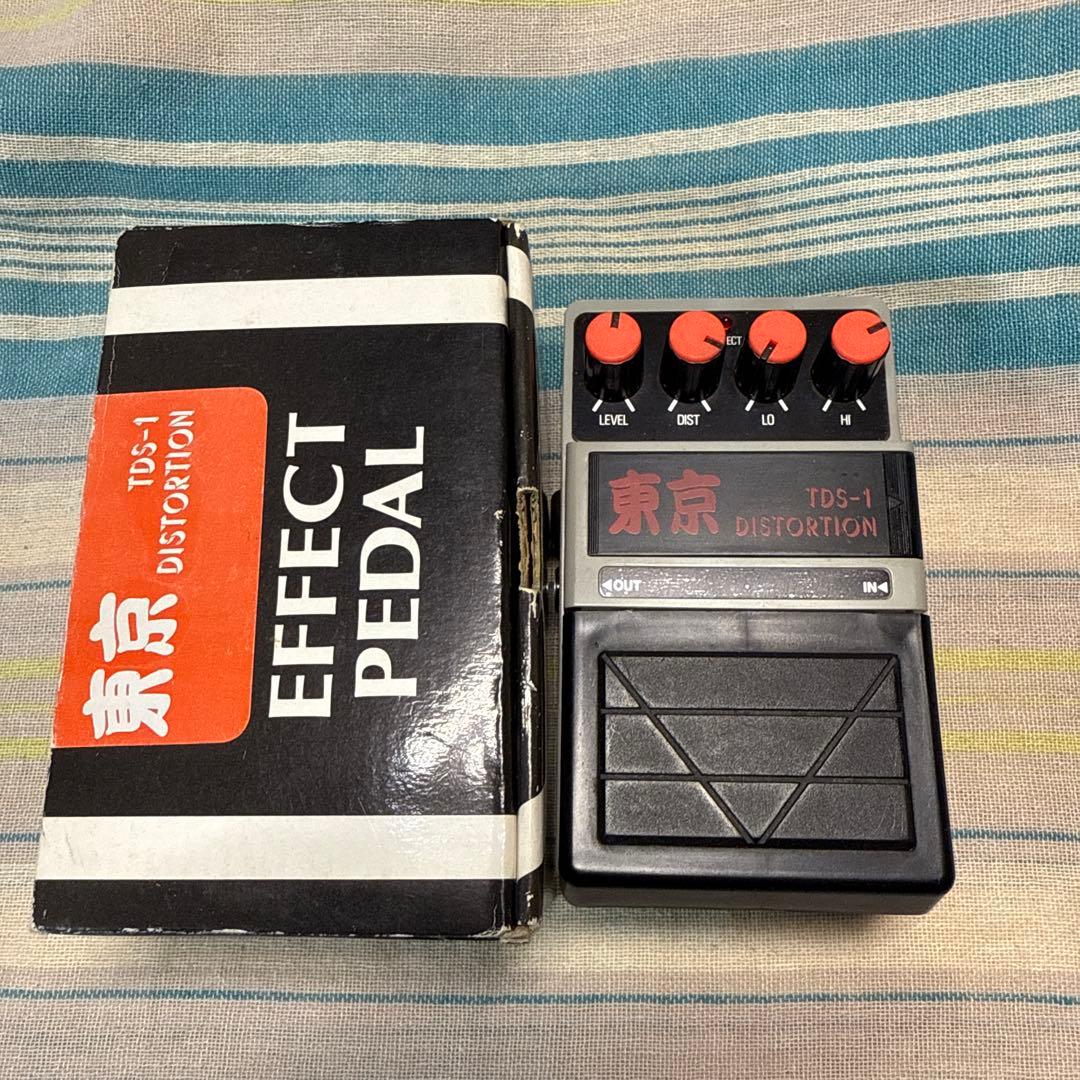 珍品 東京ディストーション TDS-1 ディストーションエフェクター 元箱付き