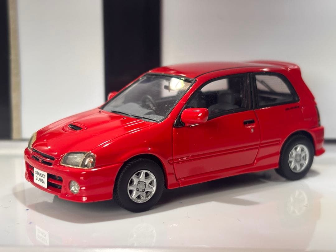 “激レア” wit's トヨタ　スターレット　グランツァV 赤　後期