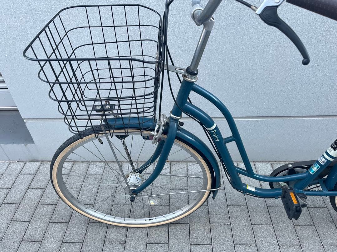 【東京近郊受渡し希望】26インチ自転車　LEDオートライト 6段変速 鍵2個付き