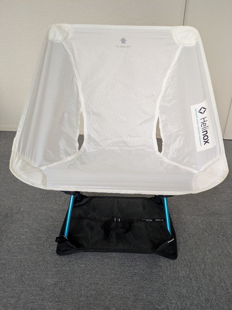 Helinox ヘリノックス チェアゼロ ホワイト & グラウンドシート