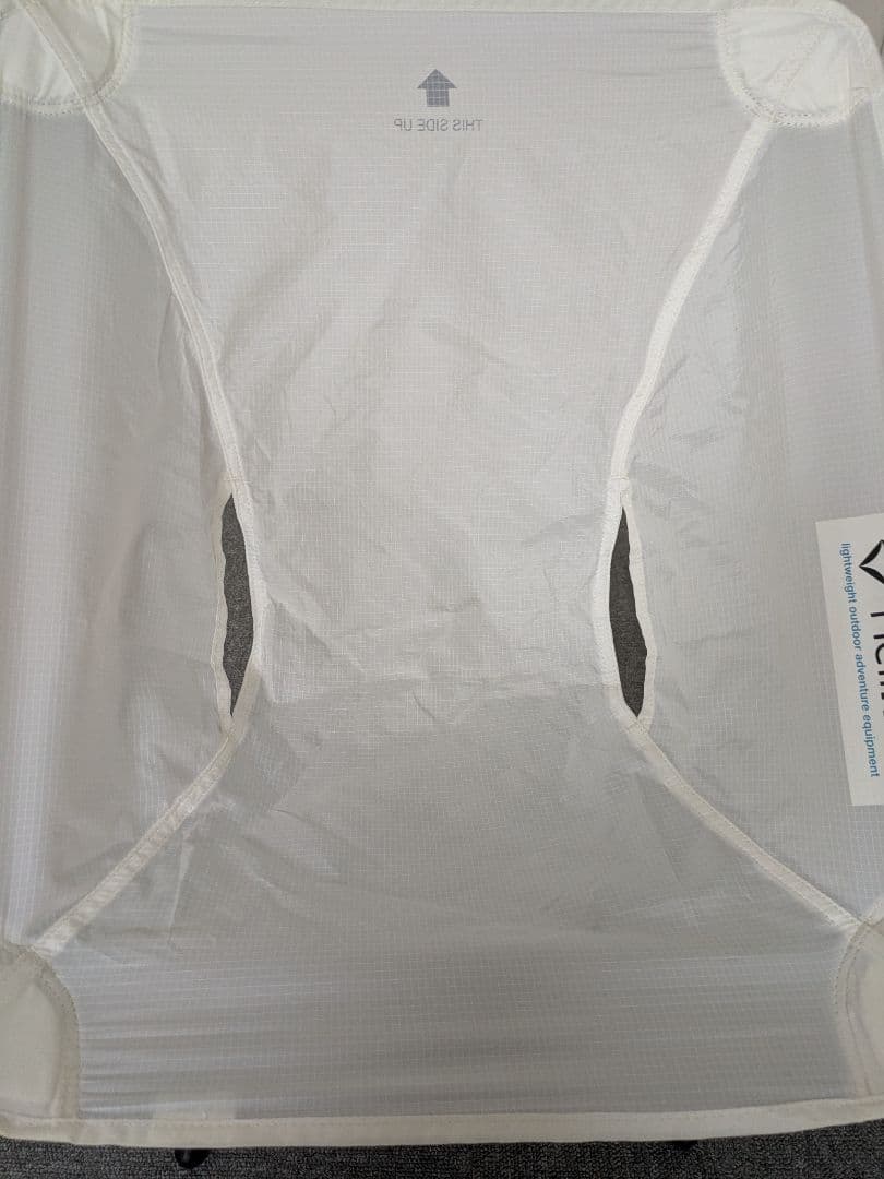 Helinox ヘリノックス チェアゼロ ホワイト & グラウンドシート