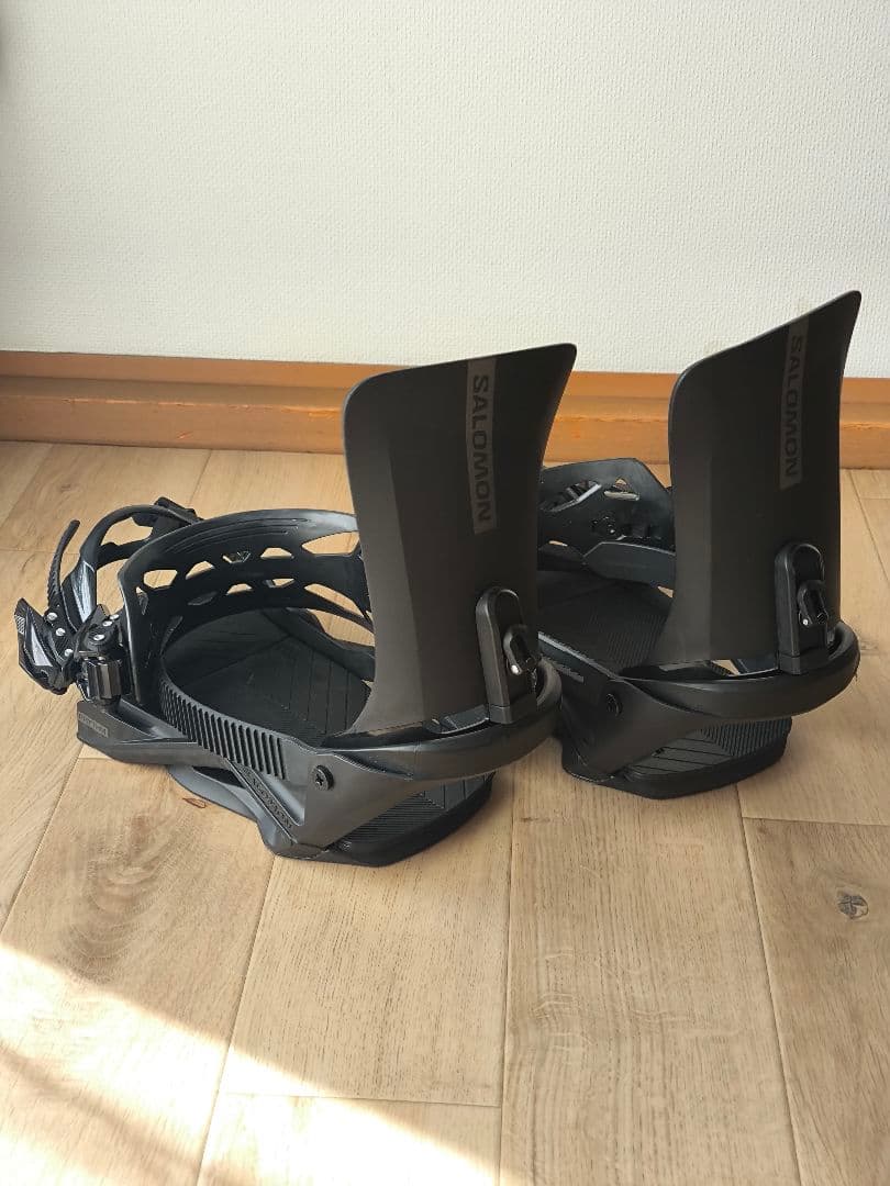 【袋付き】SALOMON RHYTHM ブラック ビンディング M スノーボード