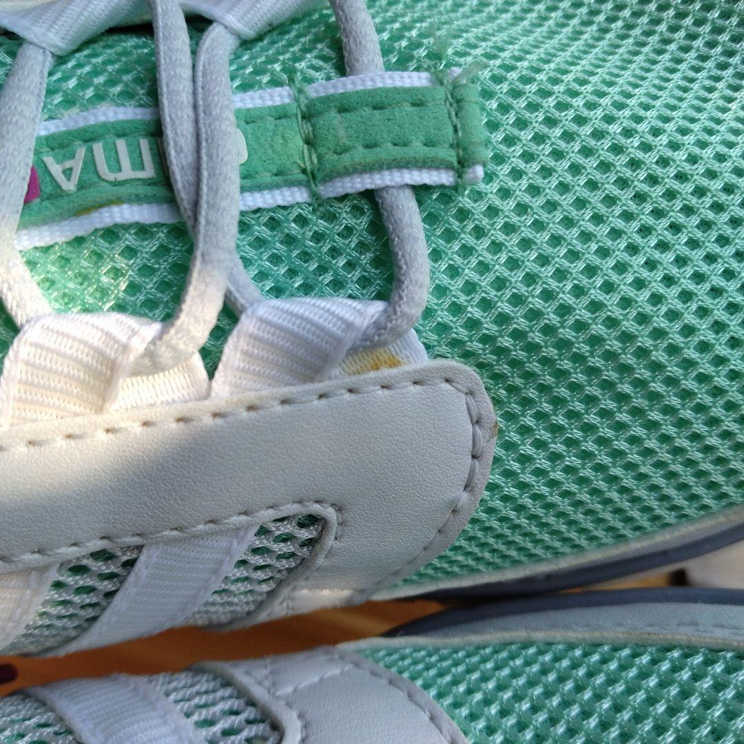 アディダス　新品　レディースゴルフシューズ　超軽量412g　遠征　ミントグリーン