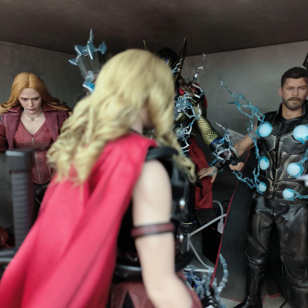 【ボーナスアクセサリー付き】HotToys マイティーソー