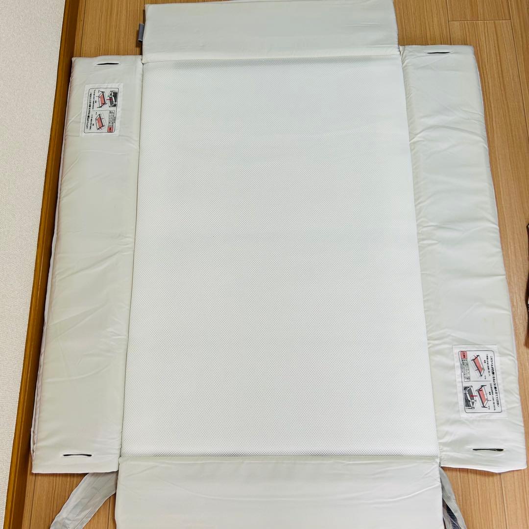 【良品】アップリカ ココネルエアーAB ベビーベッド グレーベアー Aprica