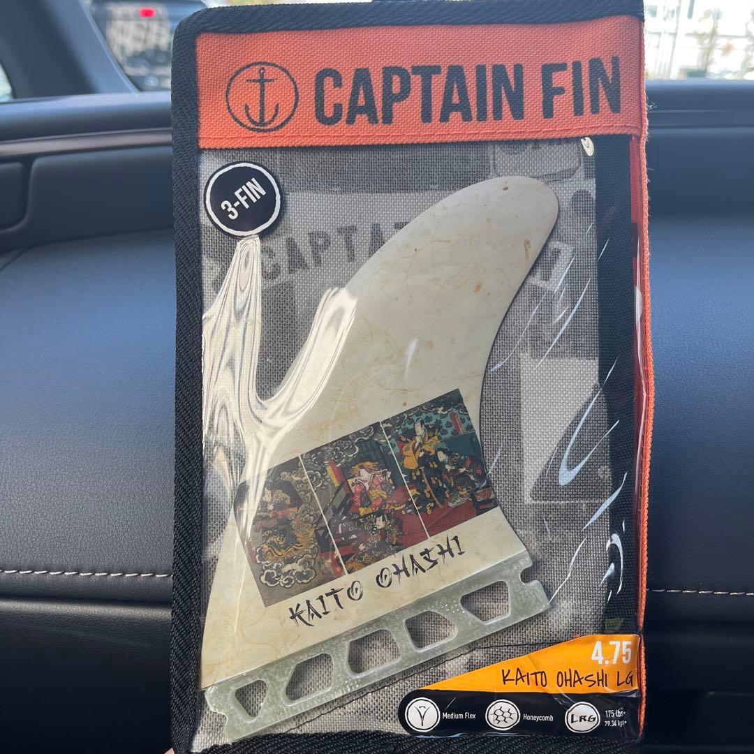 サーフィン・ボディボード CAPTAIN FIN KAITO OHASHI 3-FIN 4.75