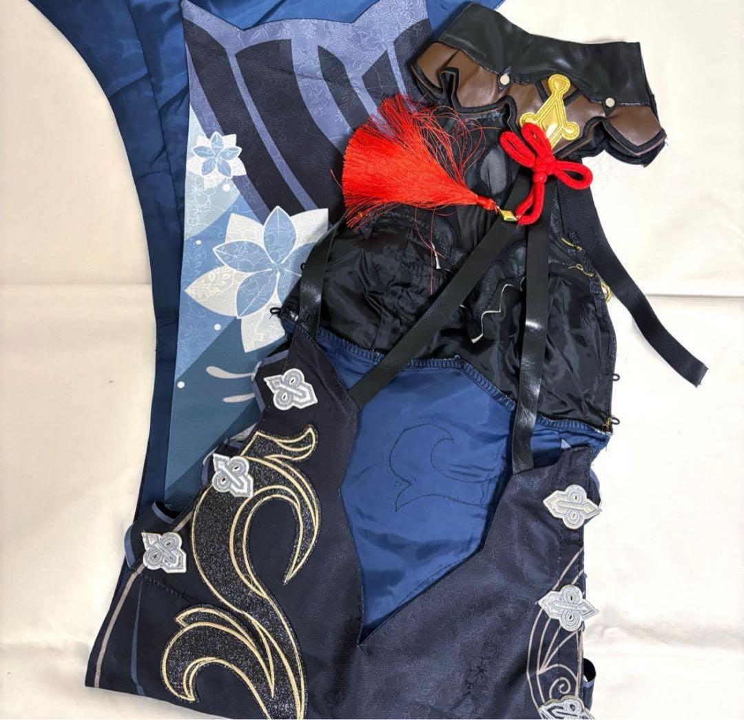 原神 申鶴 冷花幽露 衣装 コスプレ