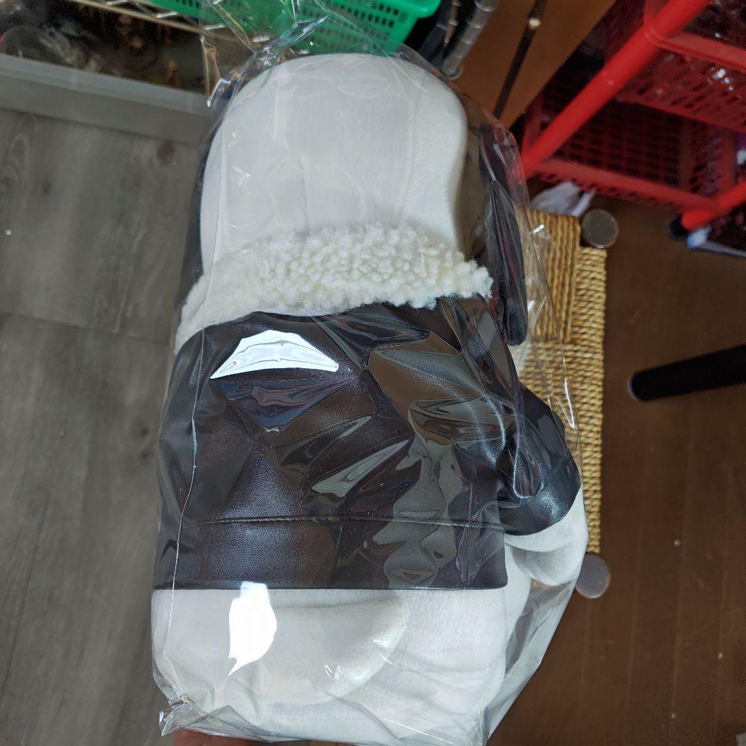 PEANUTS 非売品 革ジャン スヌーピー ぬいぐるみ タグ付き