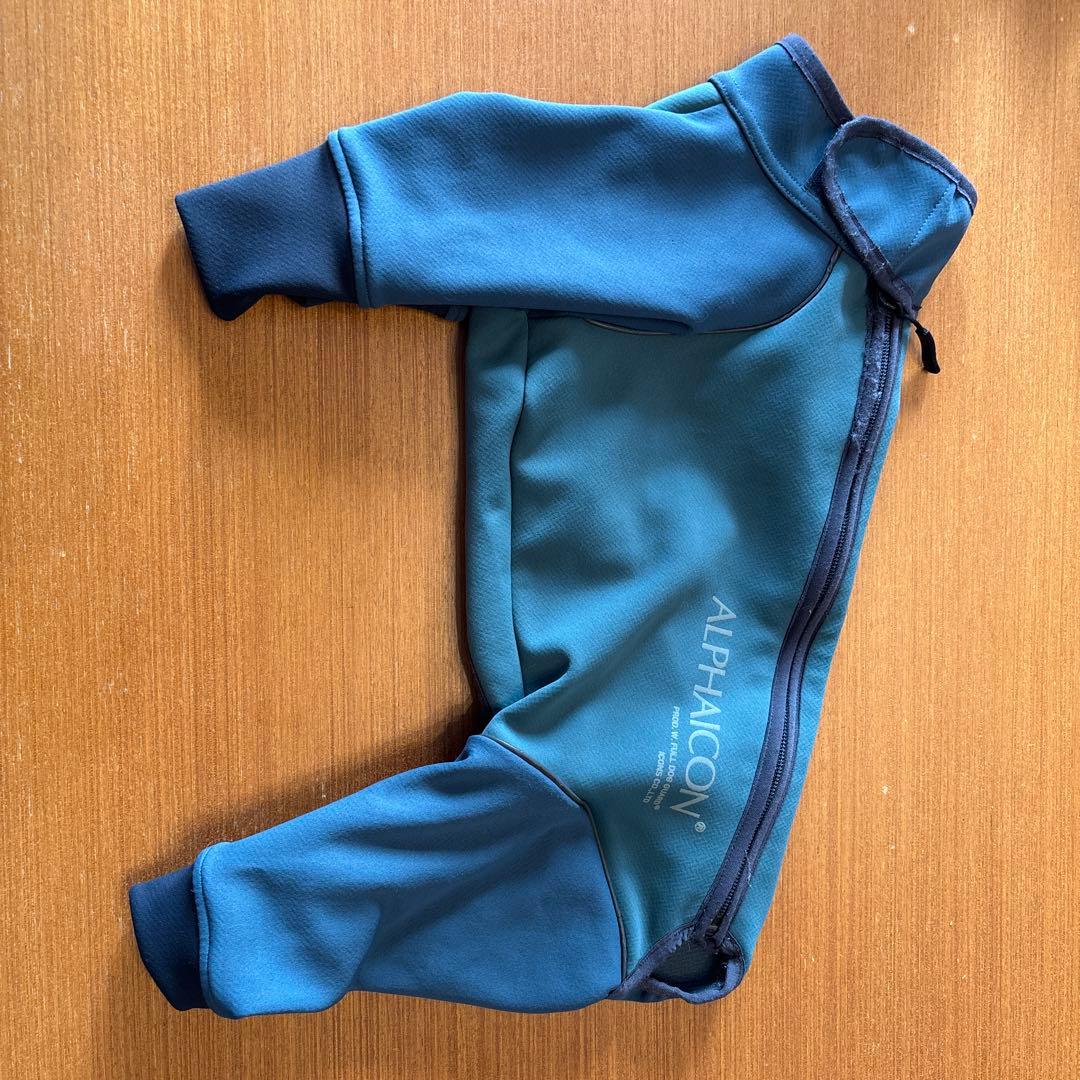 ALPHACON 犬服 レインドッグガード　ブルーボルドー　Ｌ