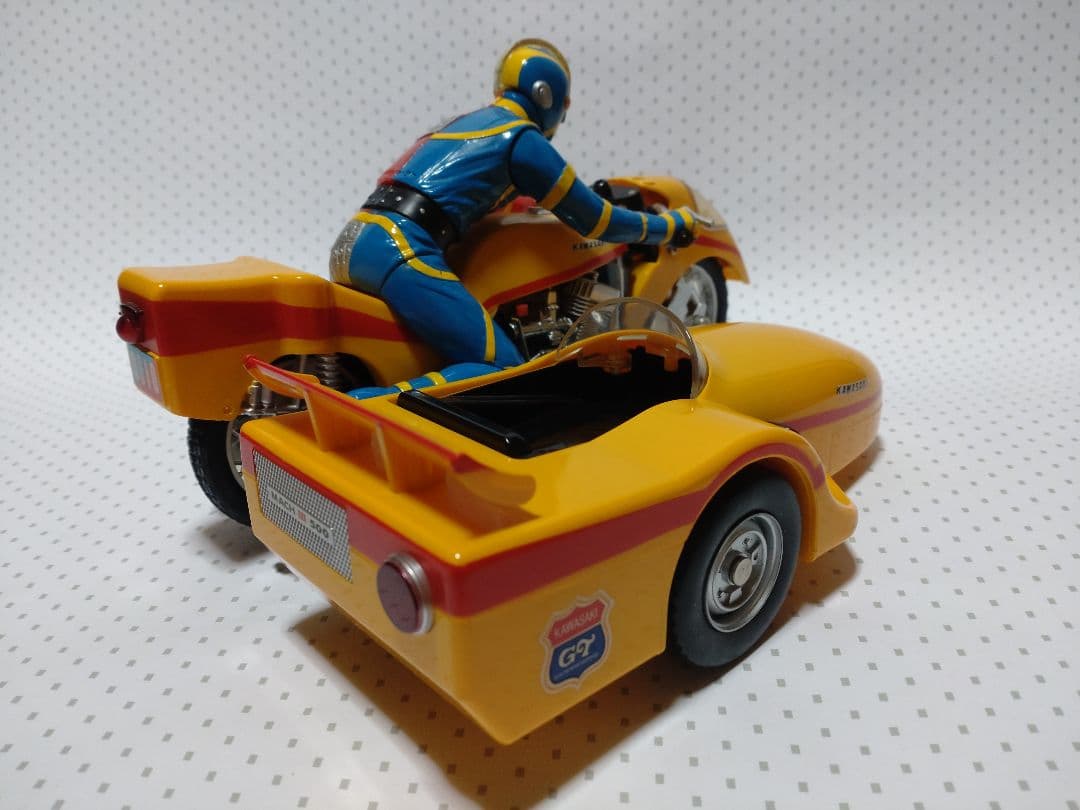 【希少・動作確認済】人造人間キカイダー R/C サイドマシーン