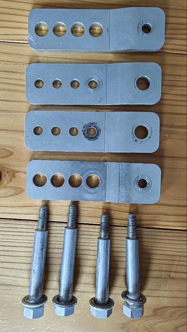 GTカープロデュースハイゼットトラック車高調整式シャックル