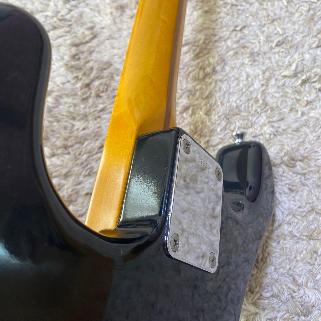 ESP Edwards エレキギター ブラック メイプルネック　fender