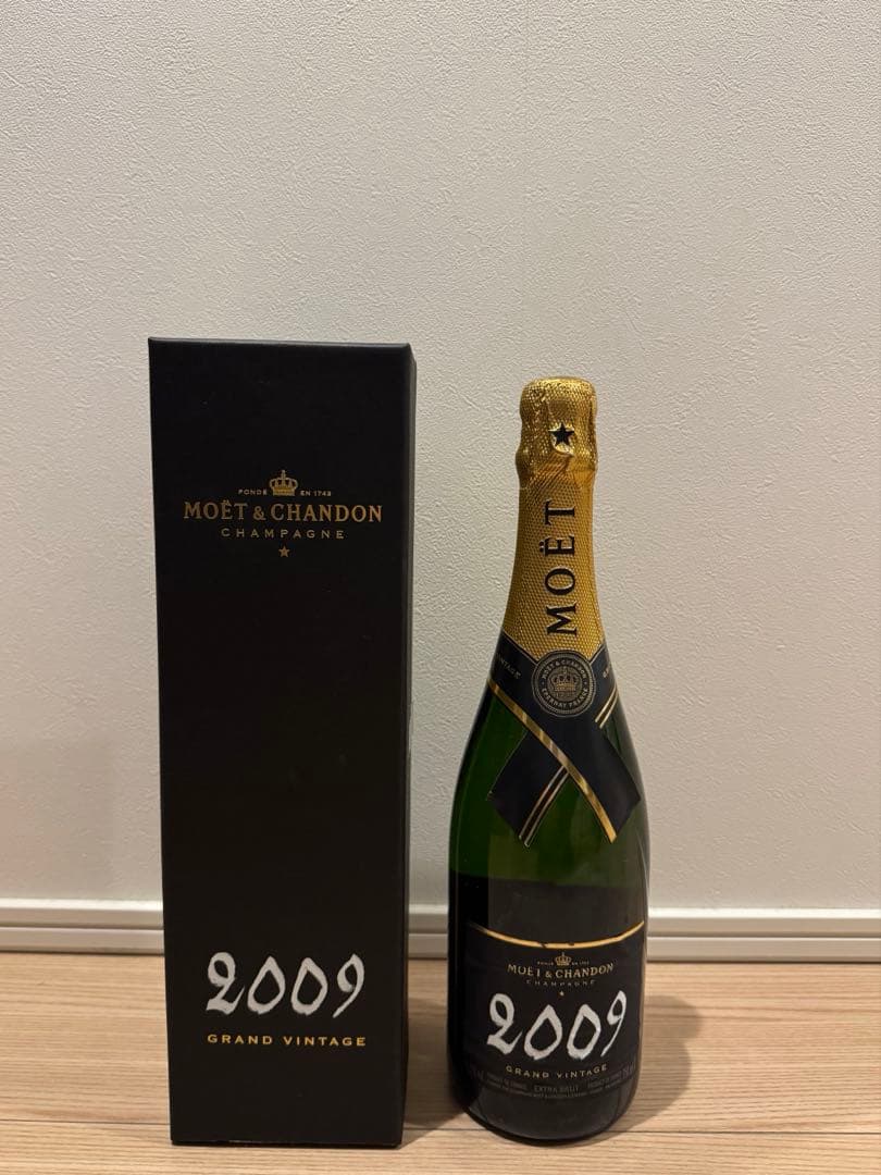 新品箱付モエ・エ・シャンドン グラン・ヴィンテージ・2009年白 辛口750ml