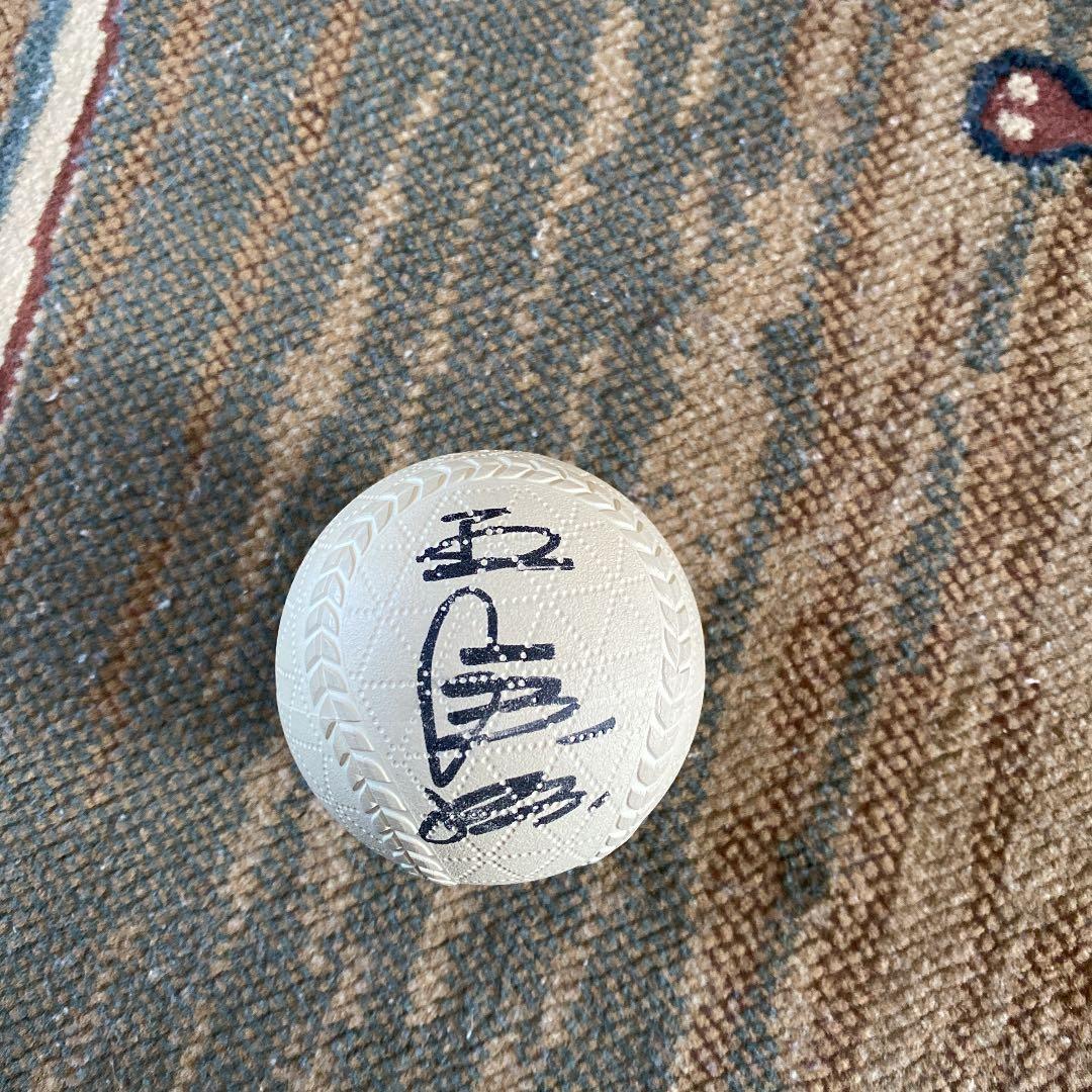 王さん直筆サイン