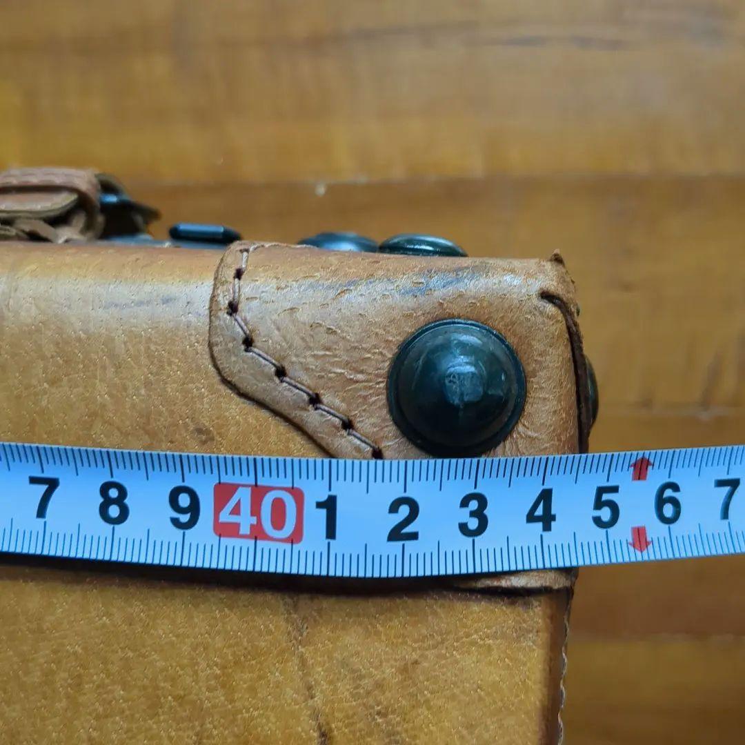 アンティーク　レザースーツケース　トランク　レトロ雑貨