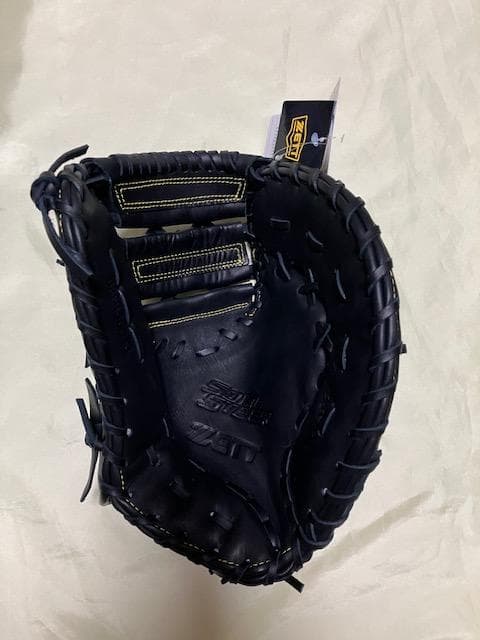 未使用 ゼット（ZETT）軟式用 ファーストミット BRFB35513-1900