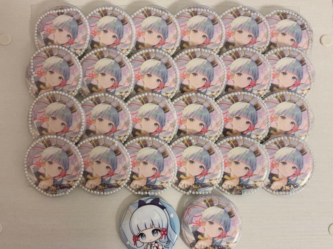 神里綾華 缶バッジ 痛バ 原神 命定の日 生誕祭記念セット まとめ売り