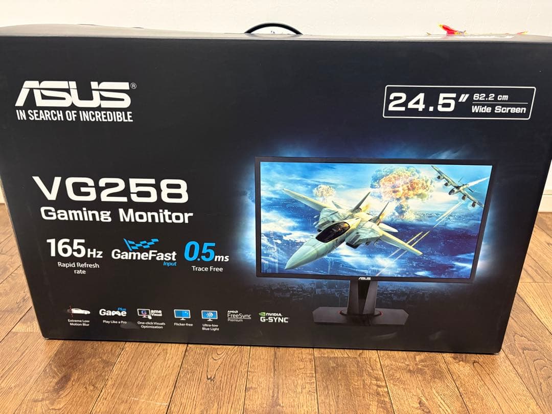 ASUS VG258 24.5インチ ゲーミングモニター即日発送！