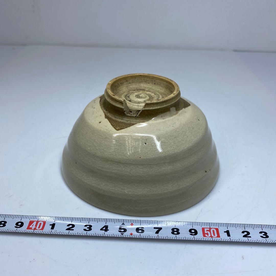 ☆茶3 時代　大山焼茶碗　口径12㎝ 東里7-0309①