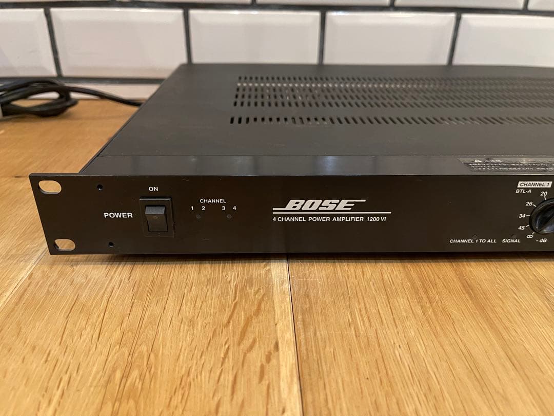 BOSE POWER AMPLIFIER パワーアンプ　1200Ⅳ