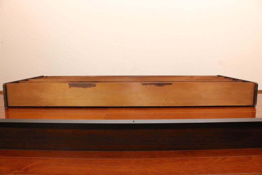 No5230 ヴィンテージ　木製吊り棚　高さ42×横幅101.5cm 送料無料