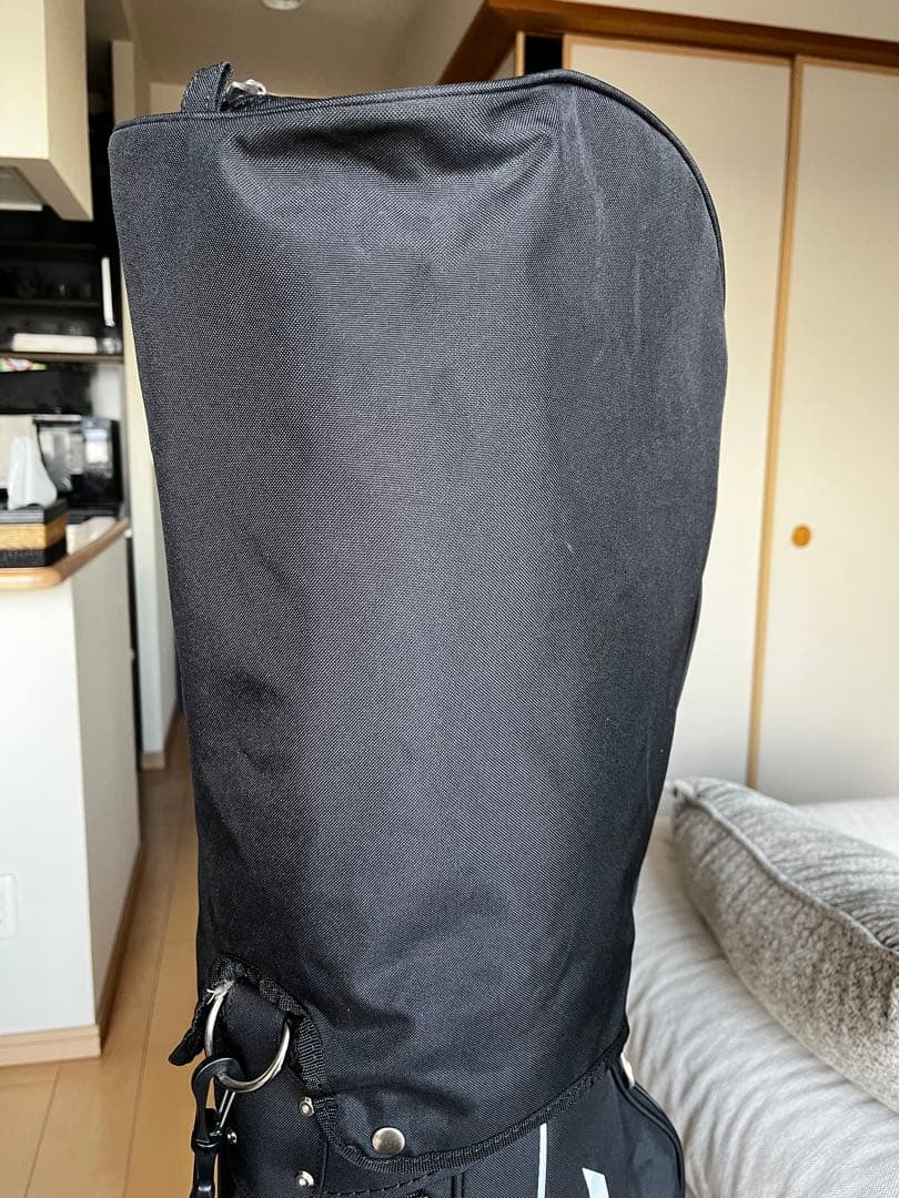 美品ミズノ　MIZUNO カート式キャディバッグ　9型軽量2.3kg ブラック