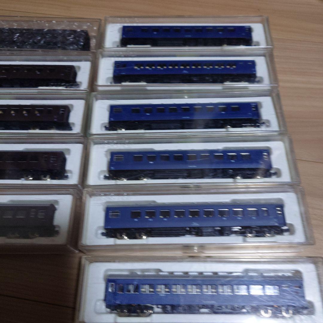 マイクロエース　国鉄10系軽量客車　11両セット （ブルー、茶）