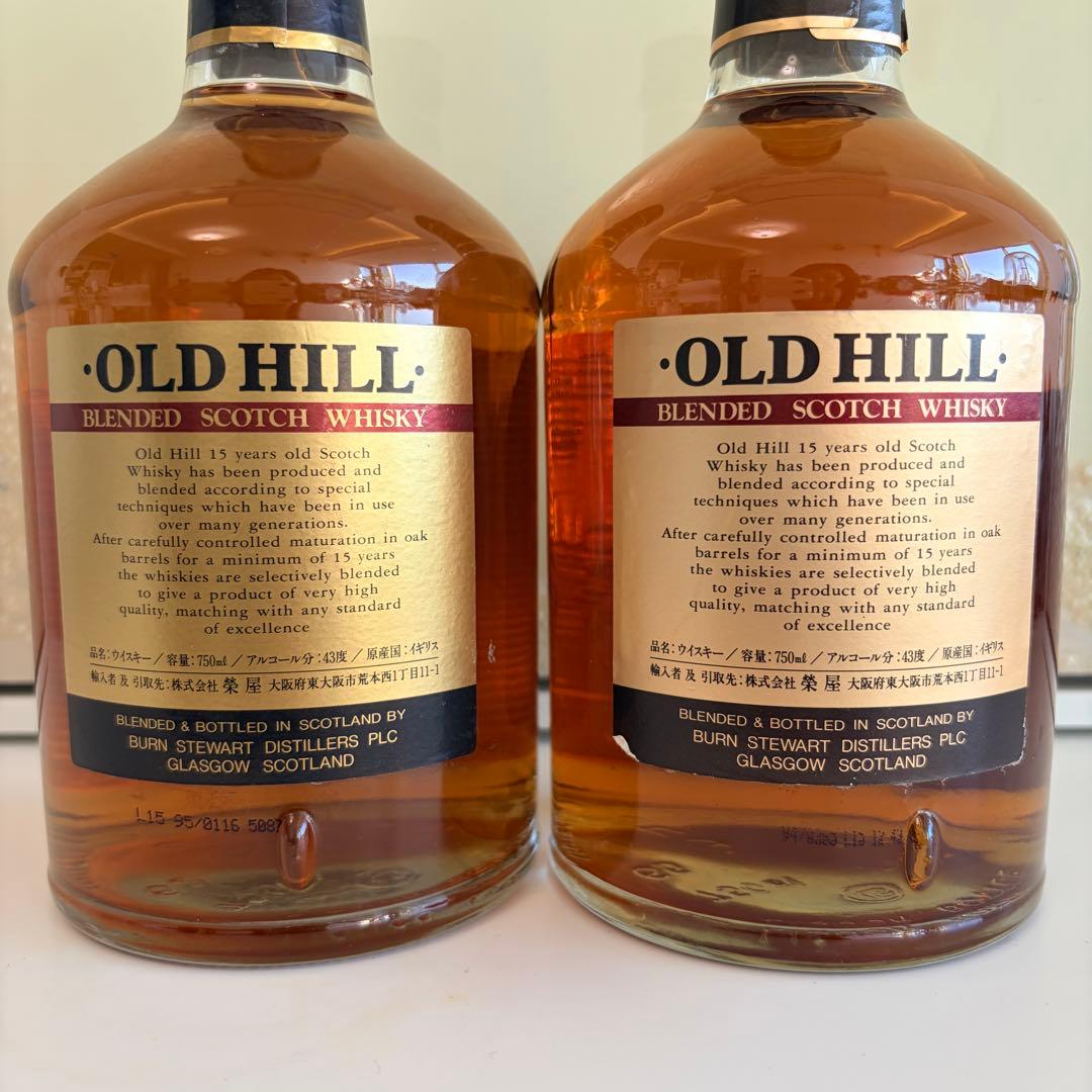 ⭐️ウイスキー 4本セット｜＋CRESCENT＋OLD HILL 2本