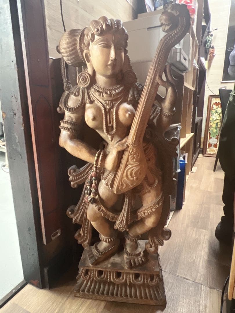 神様 仏様 の置物 木造 約90cm