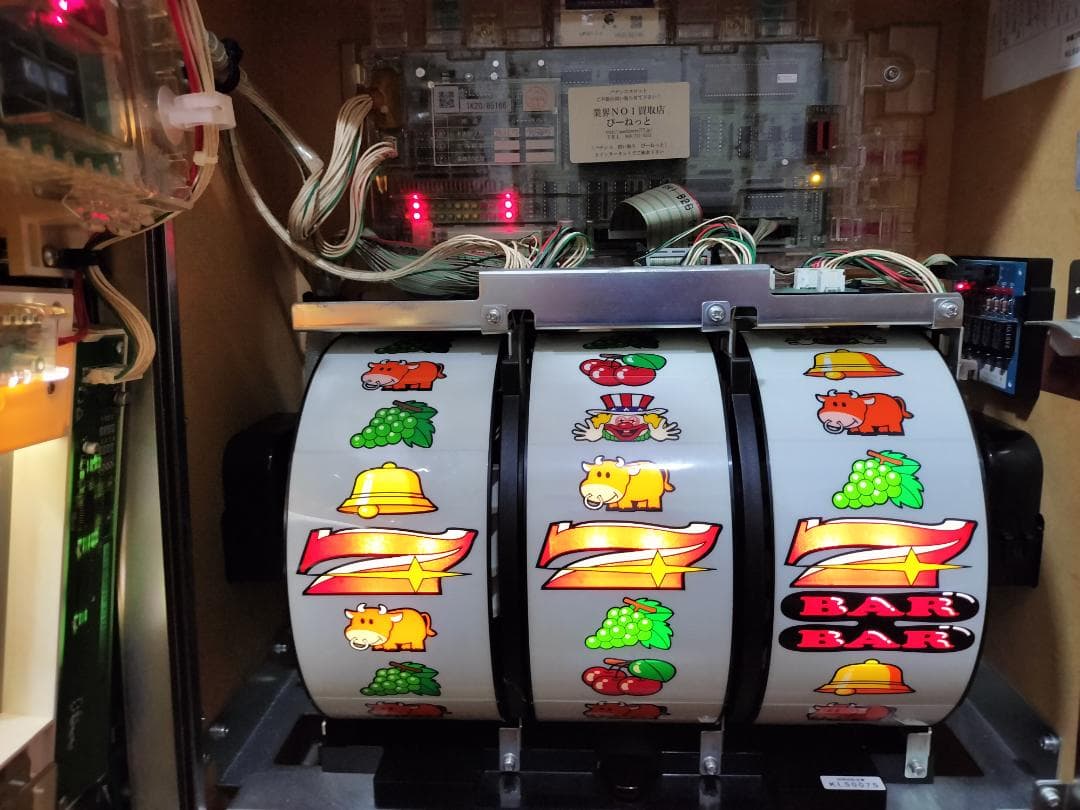 【パチスロ実機】北電子★『初代』ミラクルジャグラー【不要機付】