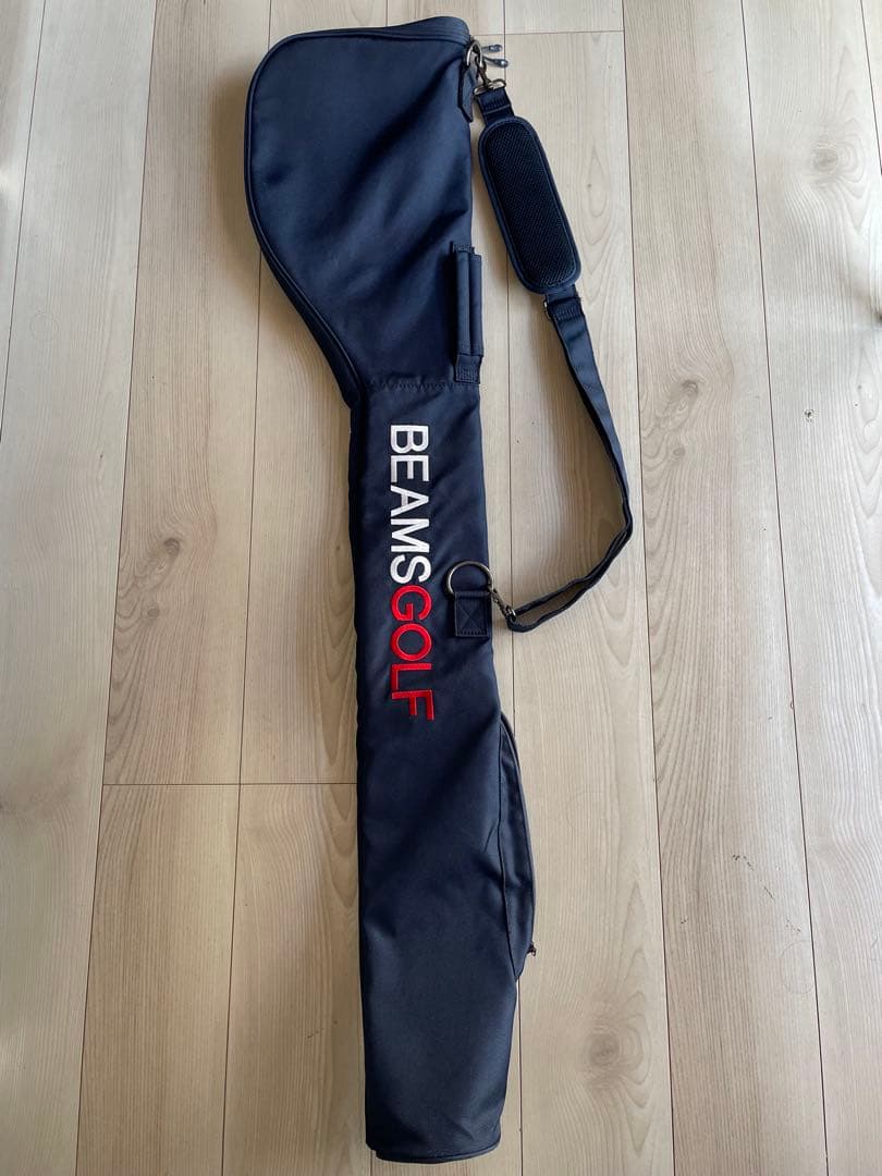 BEAMS GOLF ゴルフバッグ ネイビー クラブケース