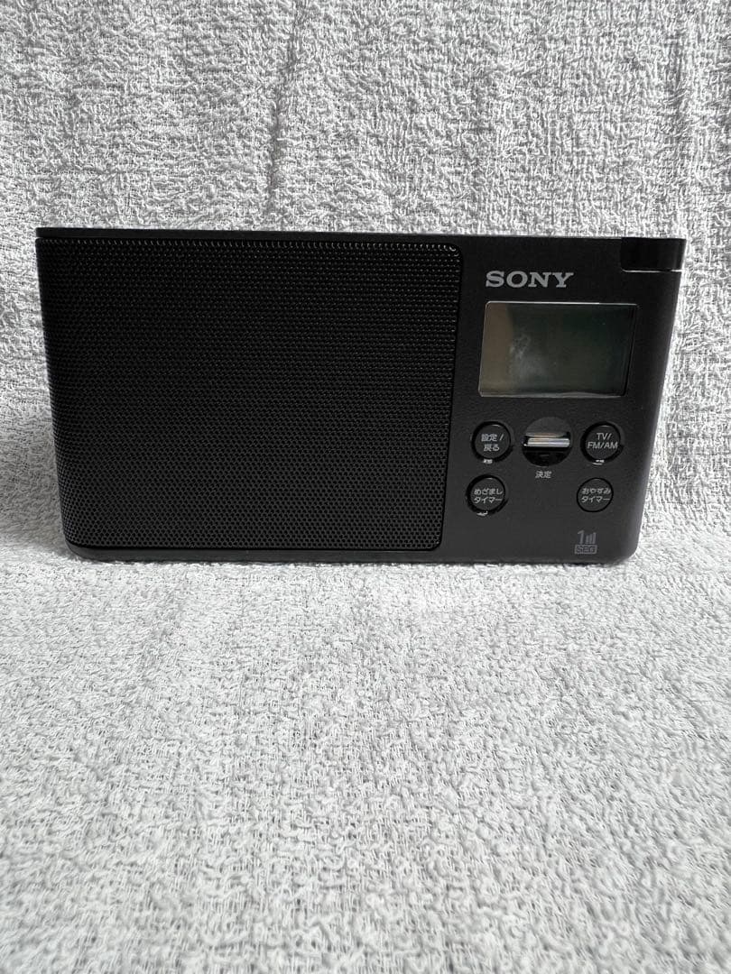 SONY ラジオチューナー ブラック