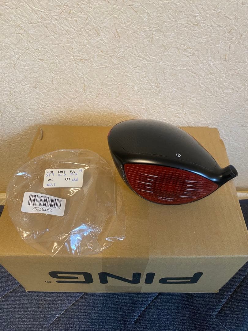 CT256ツアー支給品ステルス2 スペックシート付 ロフト10.5リアル10.6