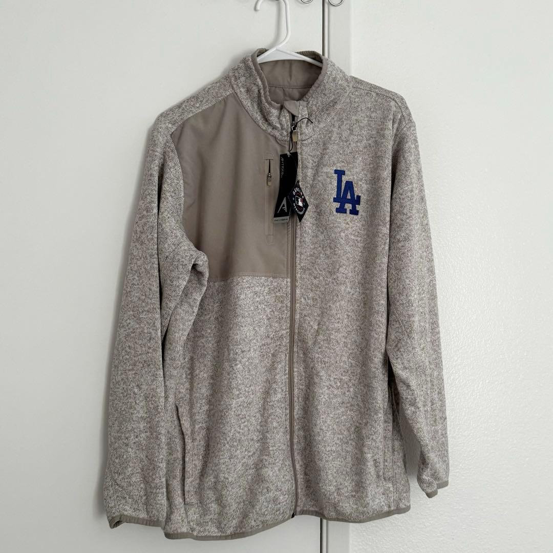 ロサンゼルス　ドジャース　フリース　ジャケット　米国購入　新品
