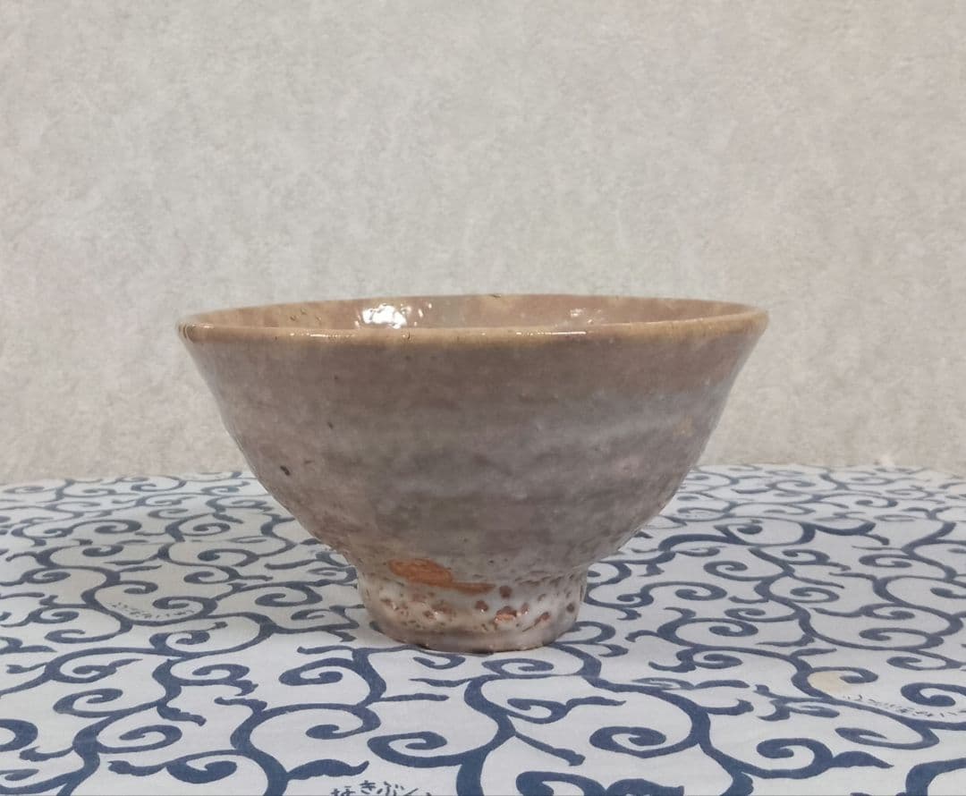 希少！十二世 坂高麗左衛門 萩焼茶碗 共箱 栞付き 保証品