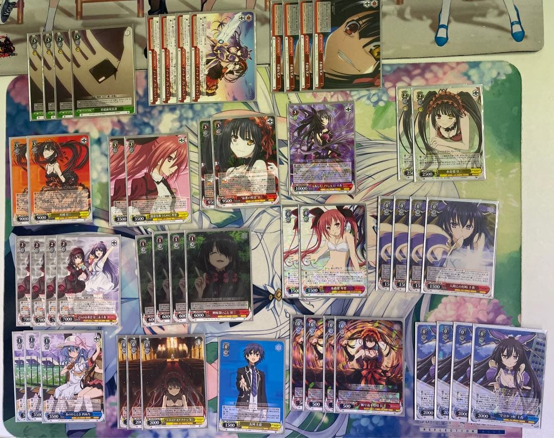 ヴァイスシュヴァルツ　デート・ア・ライブ　デッキ+デッキパーツ