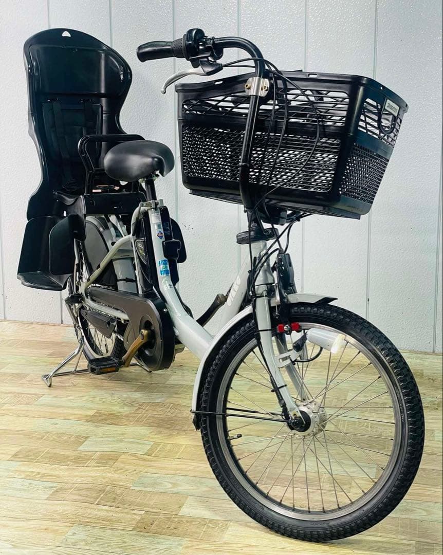 2851ブリヂストン8.9アンペア 20インチ子供乗せ電動アシスト自転車