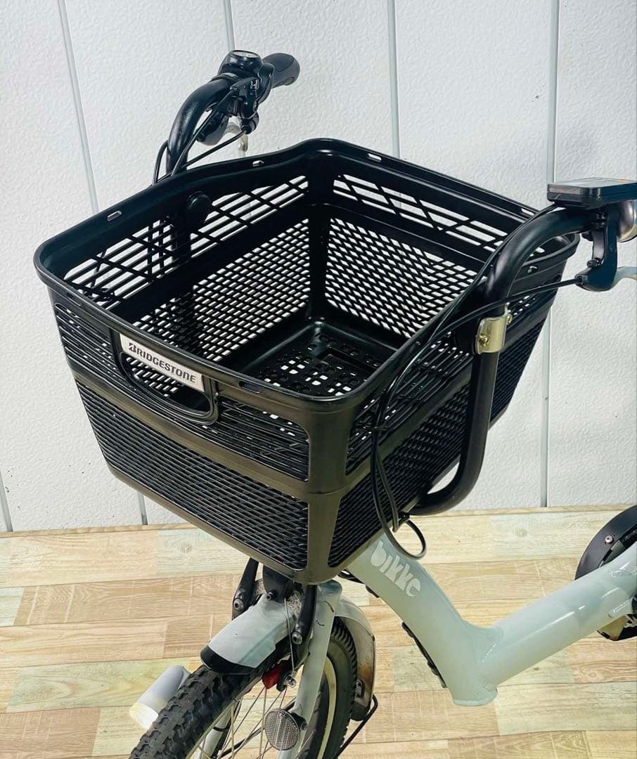 2851ブリヂストン8.9アンペア 20インチ子供乗せ電動アシスト自転車