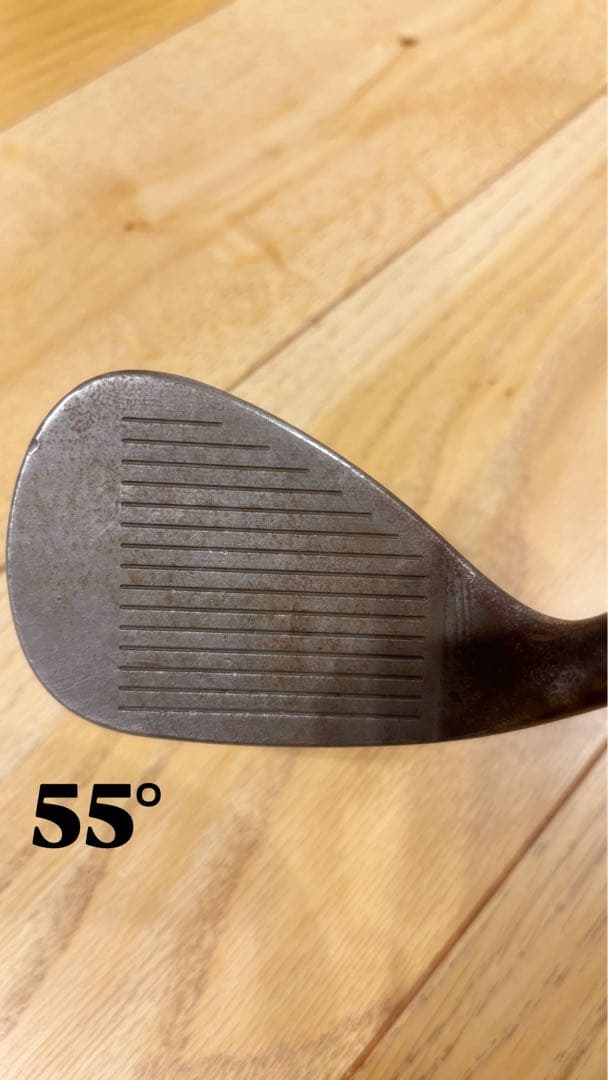 美品　jucie Ttウェッジ　ノーメッキ　51.55.60３本 モーダス115