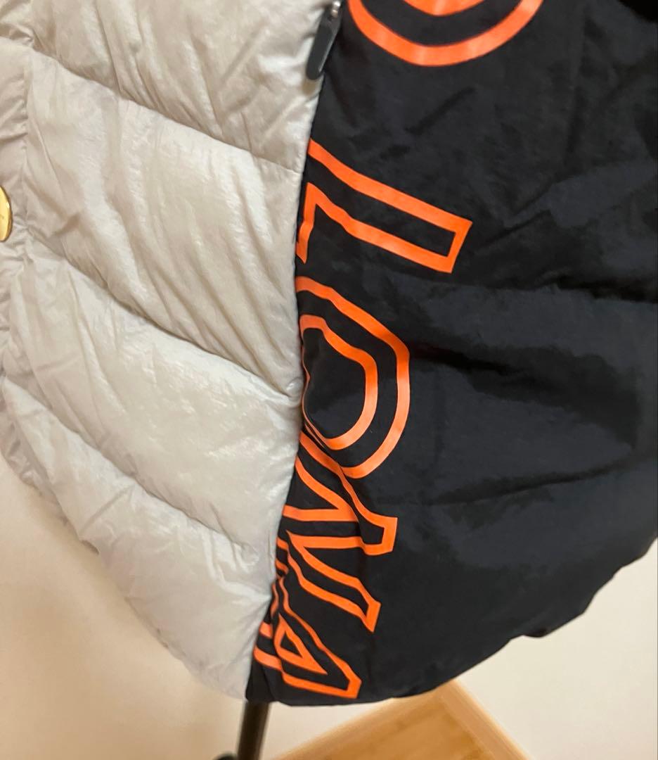 MARK AND LONA ダウンベスト グレー/ブラック　　サイズ46