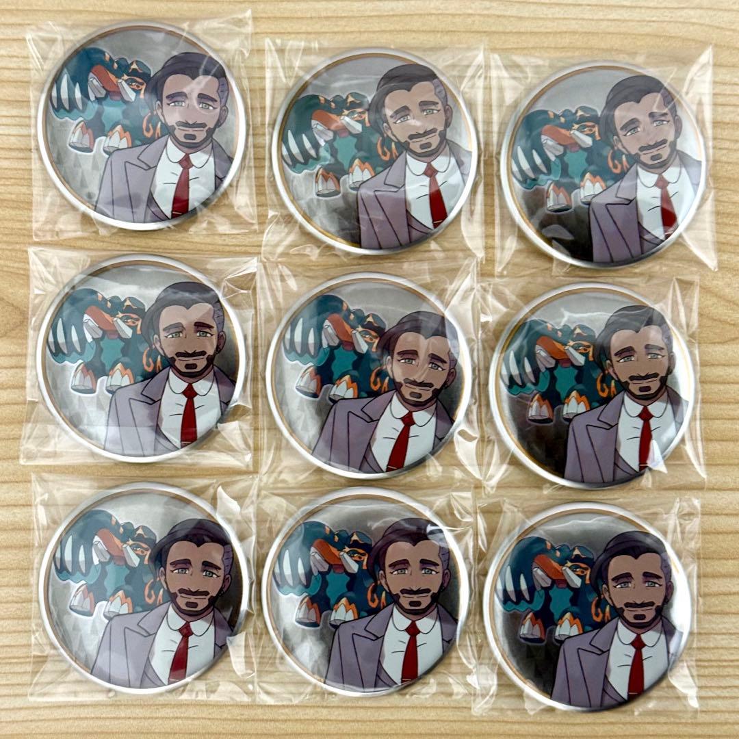 ポケットモンスター 缶バッジコレクション ガラル編 ローズ ダイオウドウ 10点