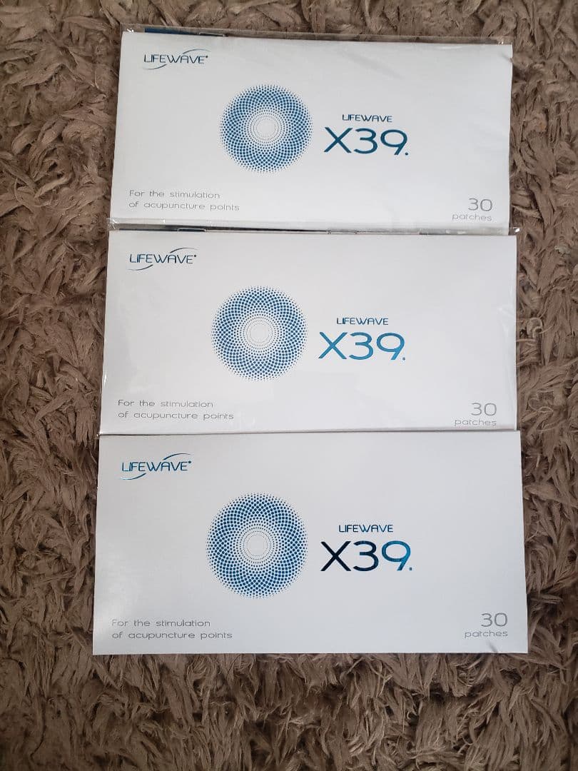 LIFEWAVE X39 パッチ 30枚入り 3セット