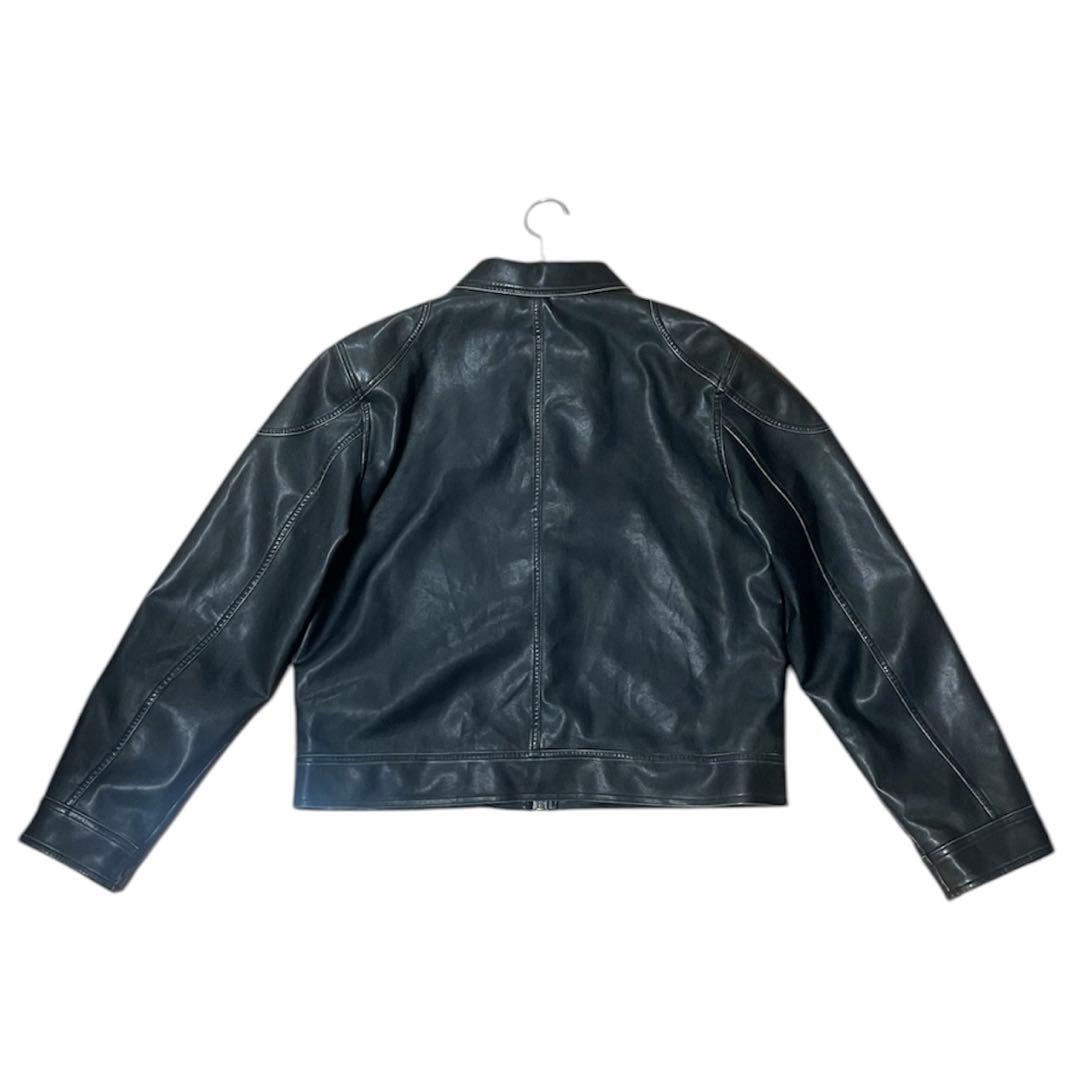 BLACKUP [MADE] アンバックウォッシングレザージャケット