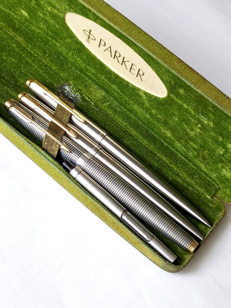 PARKER USA　ボールペン×2本 / シズレ万年筆×1本セット　インク無し