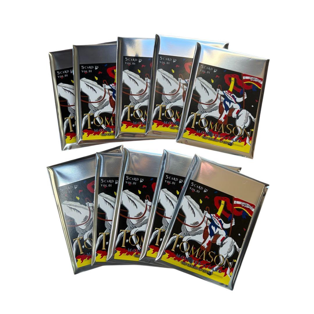 Y*a様 未開封 TOMASON MONSTER'S CARD 10パック トマ