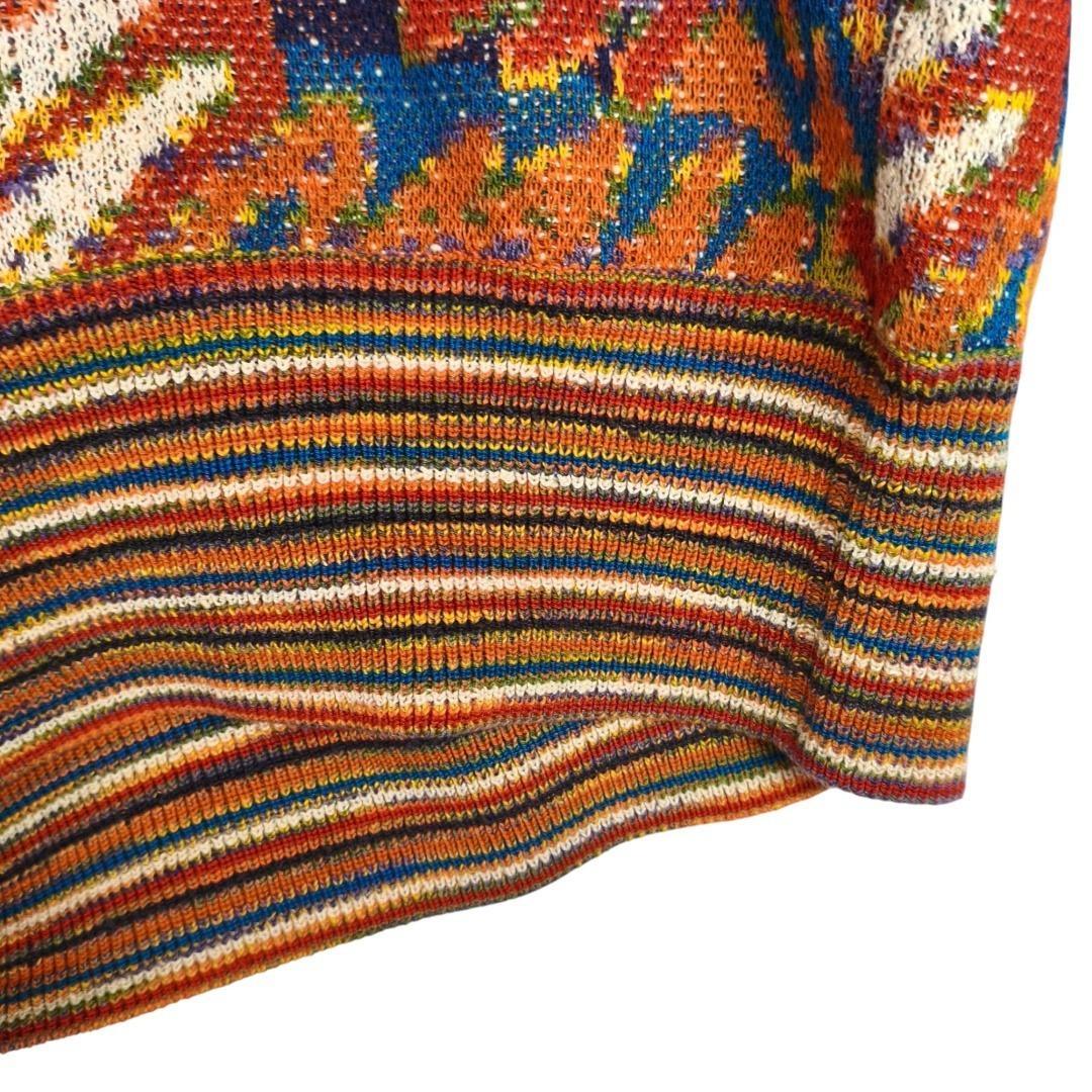 希少柄 ヴィンテージ Y2K ミッソーニ 総柄 グラフィック ニット セーター