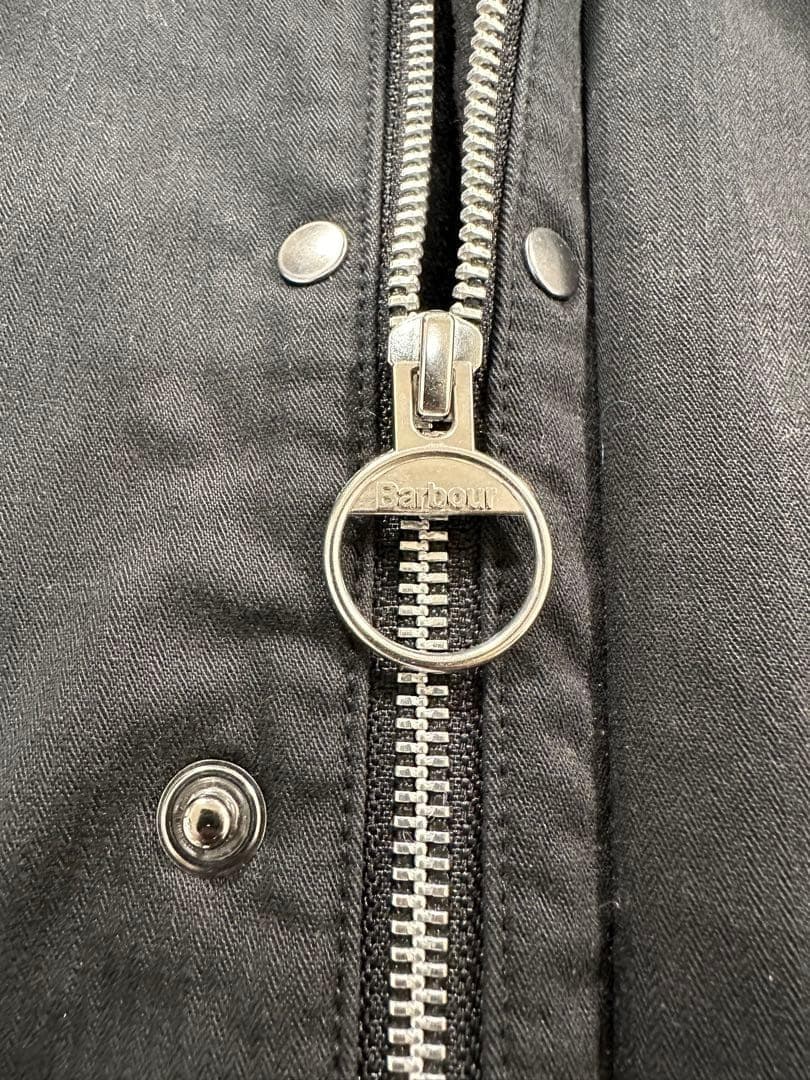 Barbour × BEAMS BOY ライナー付き　コート フード