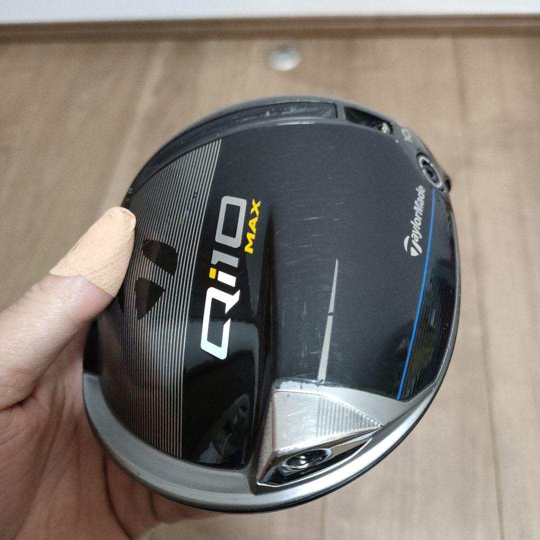 TaylorMade Qi10 Max 10.5° ドライバーヘッドのみ