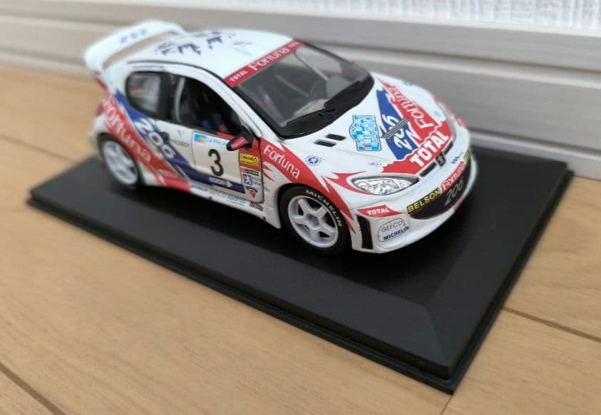 PEUGEOT プジョー206 WRC ミニカー 1/32